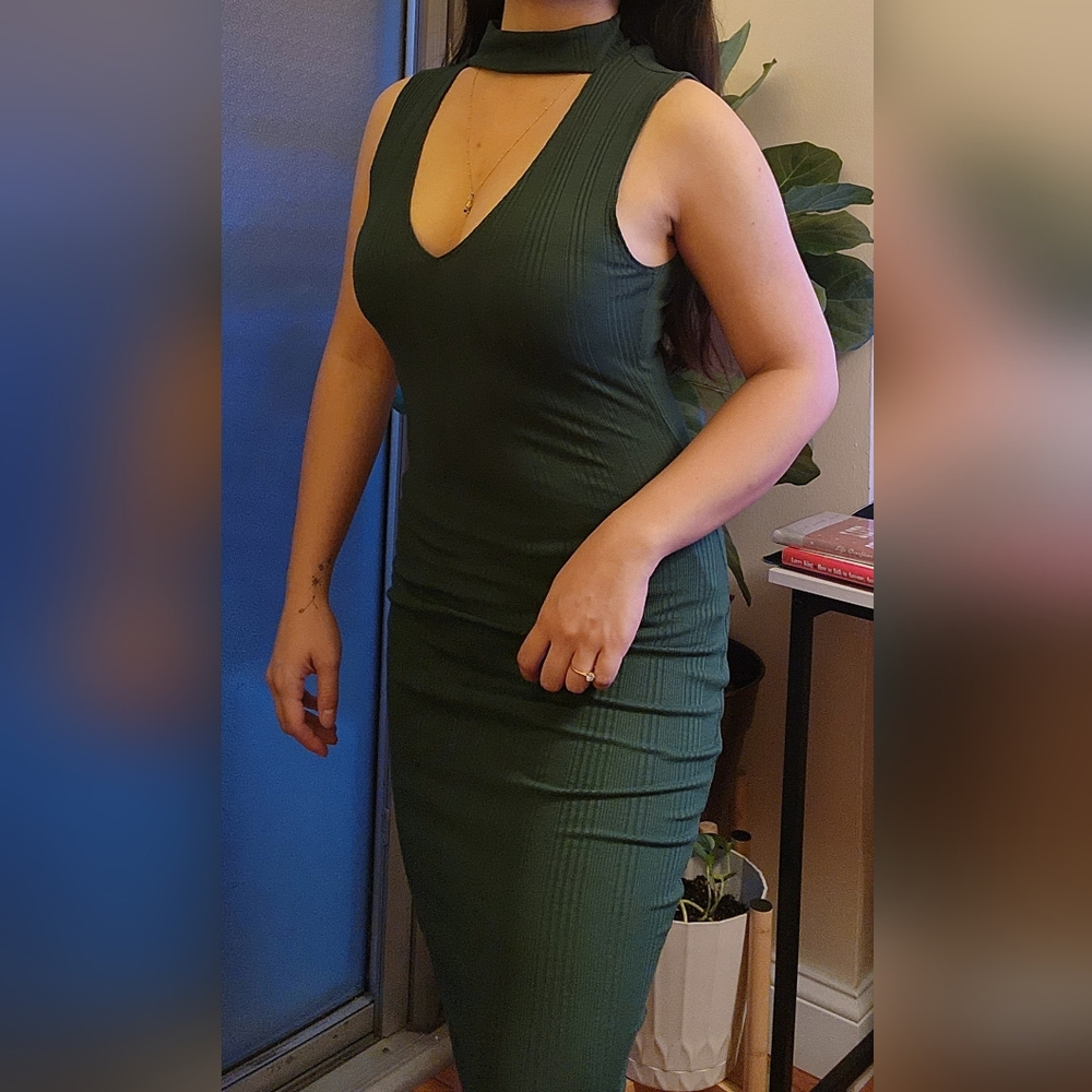 Dress Emerald Green S